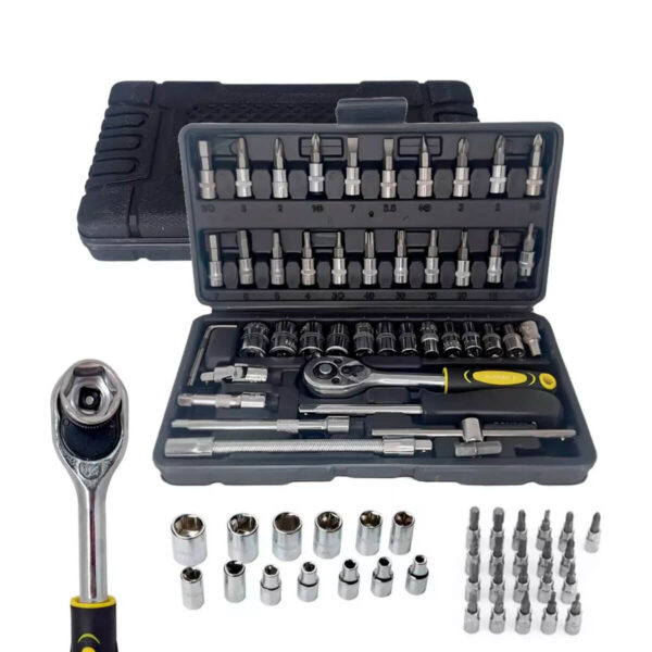 Kit Chave Canhão Catraca Profissional - Imagem 2