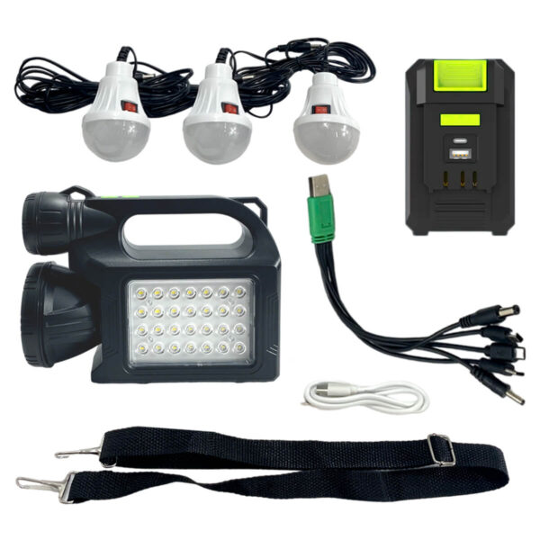 Sistema de Energia Solar de Emergência [28 Leds] - Imagem 3