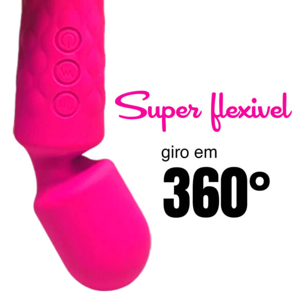 Massageador Elétrico Portátil Varinha - Imagem 4