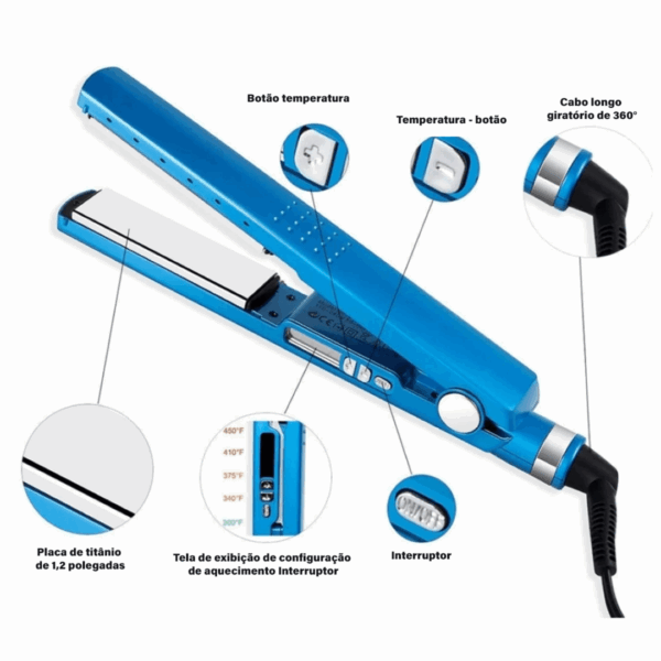 Prancha Chapinha Nano Titanium [Pro] - Imagem 3