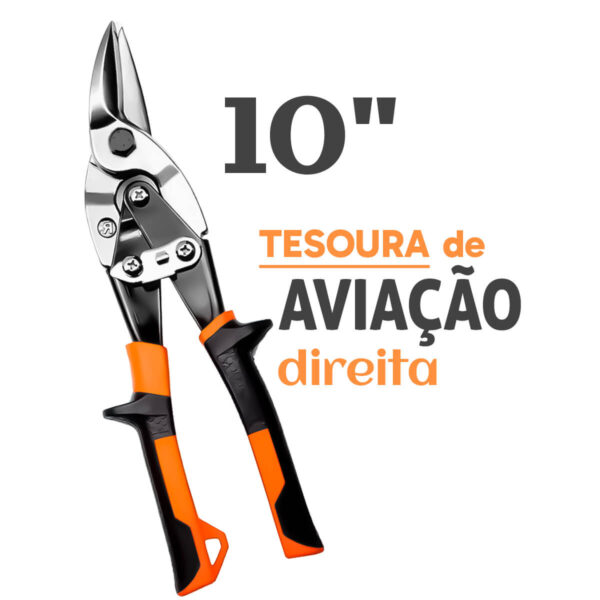 Tesoura Manual para Cortar Chapa - Imagem 2