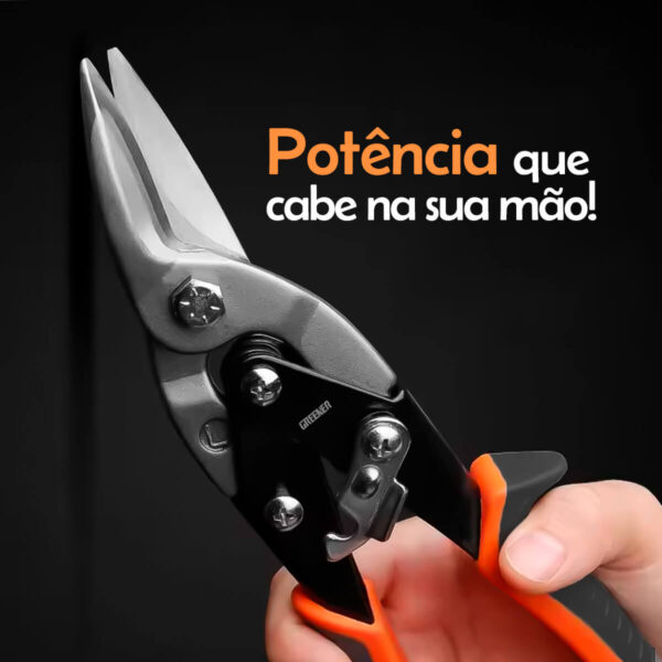 Tesoura Manual para Cortar Chapa - Imagem 5