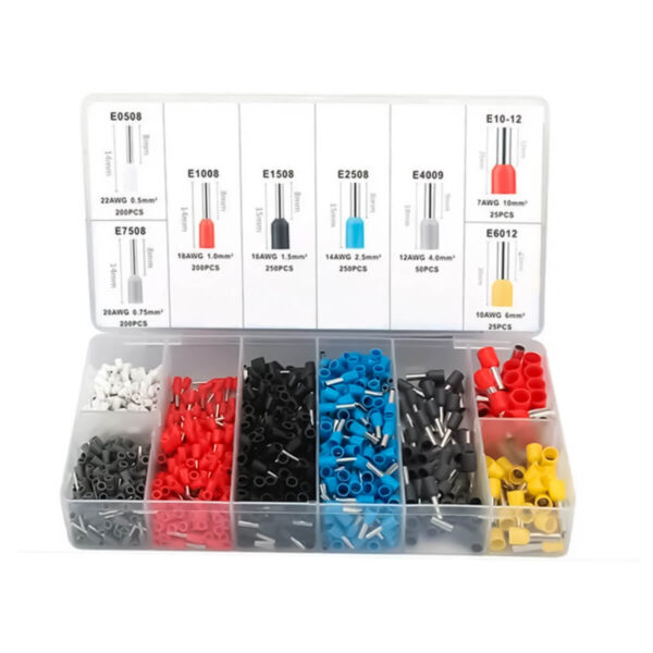 Kit Conector Terminal Tubular Ilhós [1250 Uni.] - Imagem 4