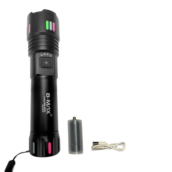 Lanterna Tática Led Zoom Telescópio - Imagem 2