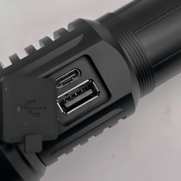 Lanterna Tática Led Zoom Telescópio - Imagem 5