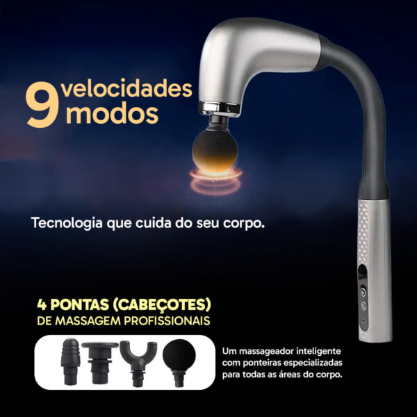 Pistola Massageadora com Alça - Imagem 8