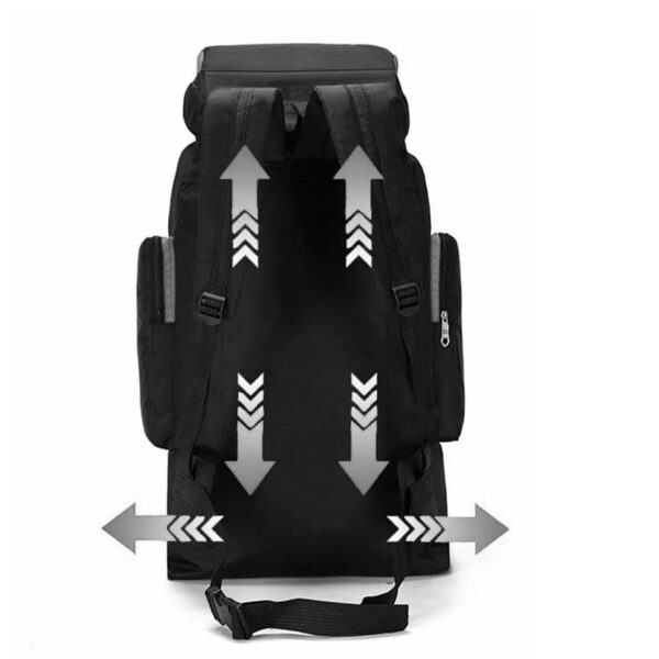 Mochila para Camping Impermeável [Preto] - Imagem 4