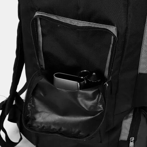 Mochila para Camping Impermeável [Preto] - Imagem 6
