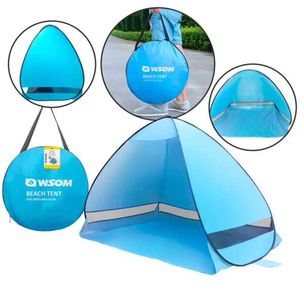 Barraca Automática de Praia Camping