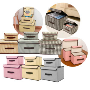 Caixa Organizadora Dobrável Tecido