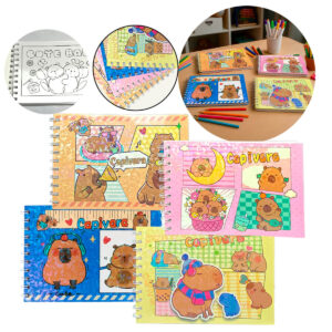 Livro de Colorir Capivara