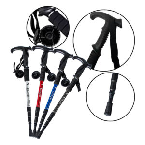 Bastão de Caminhada Ajustável Portátil