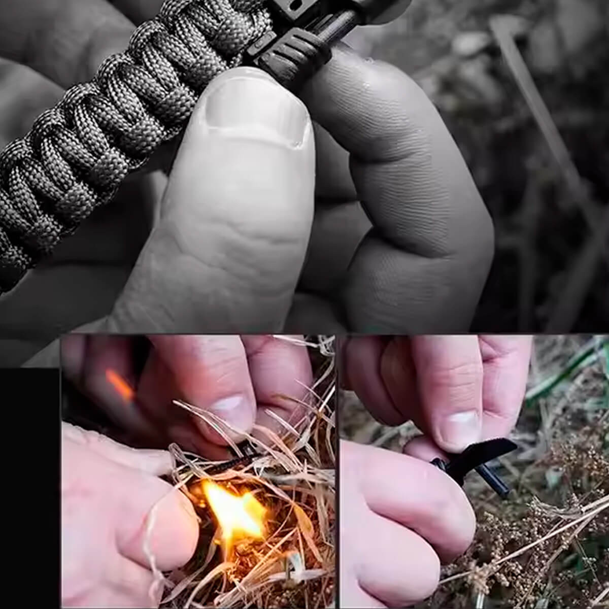 Pulseira Tática Sobrevivência - Imagem 7
