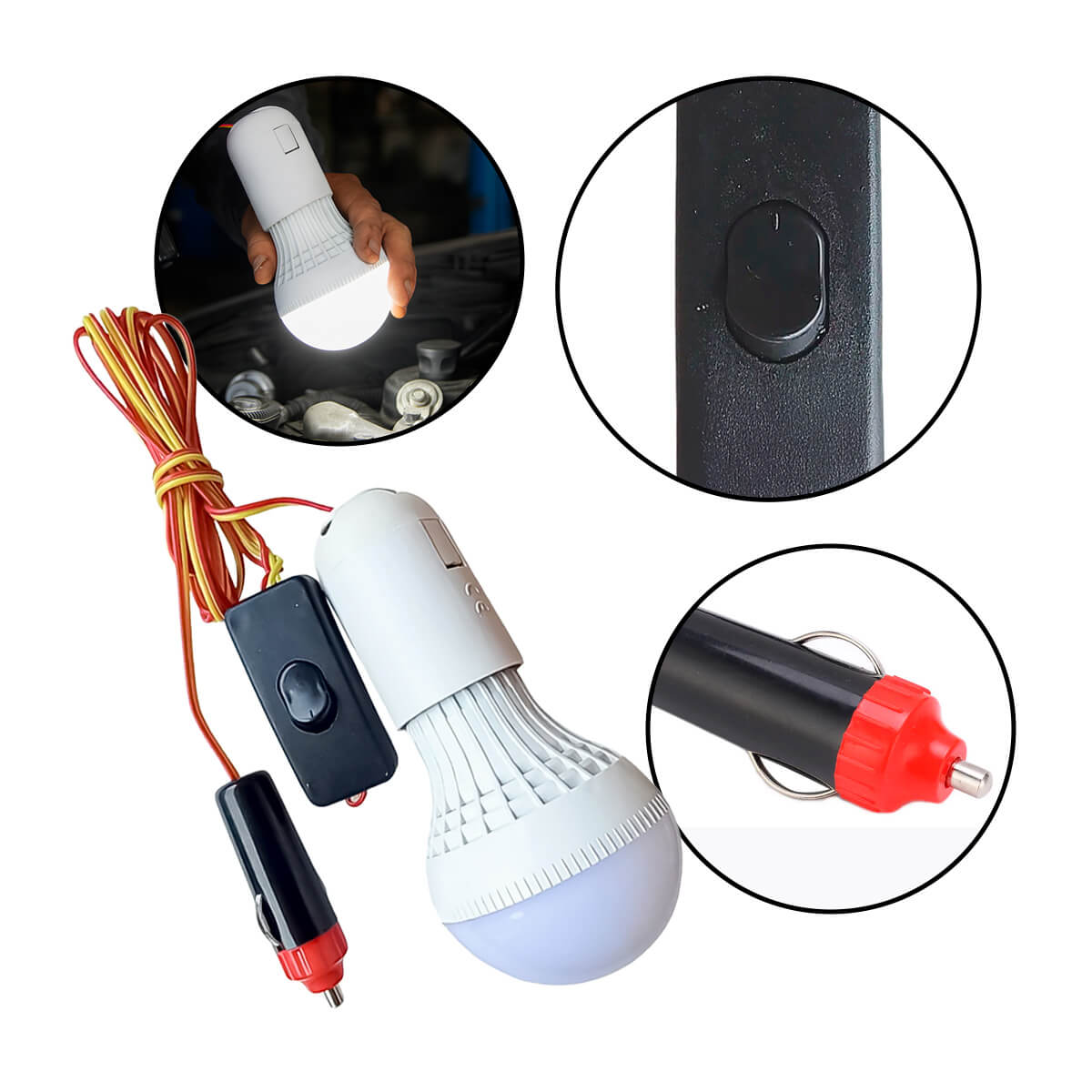 Lâmpada de Emergência Automotiva