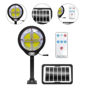 Luminária Solar com Controle Remoto