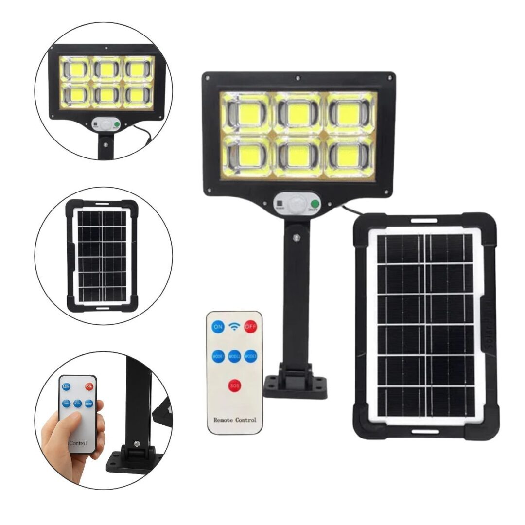 Luminária Solar com Controle Remoto