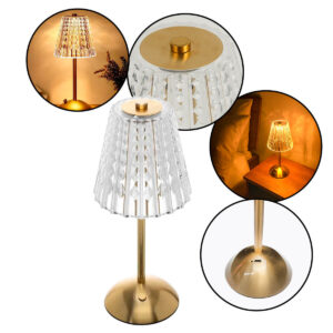 Luminária Abajur de Mesa Led Recarregável