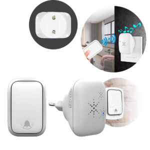 Campainha Residencial Sem Fio com 38 Melodias