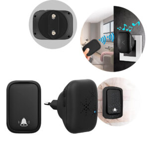 Campainha Residencial Sem Fio com 38 Melodias