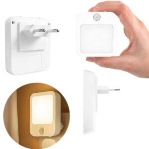 Sensor de Movimento Luz Noturna LED com Sensor