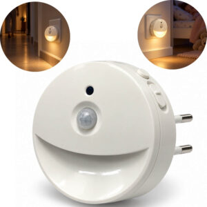 Sensor de Movimento Luz Noturna LED com Sensor