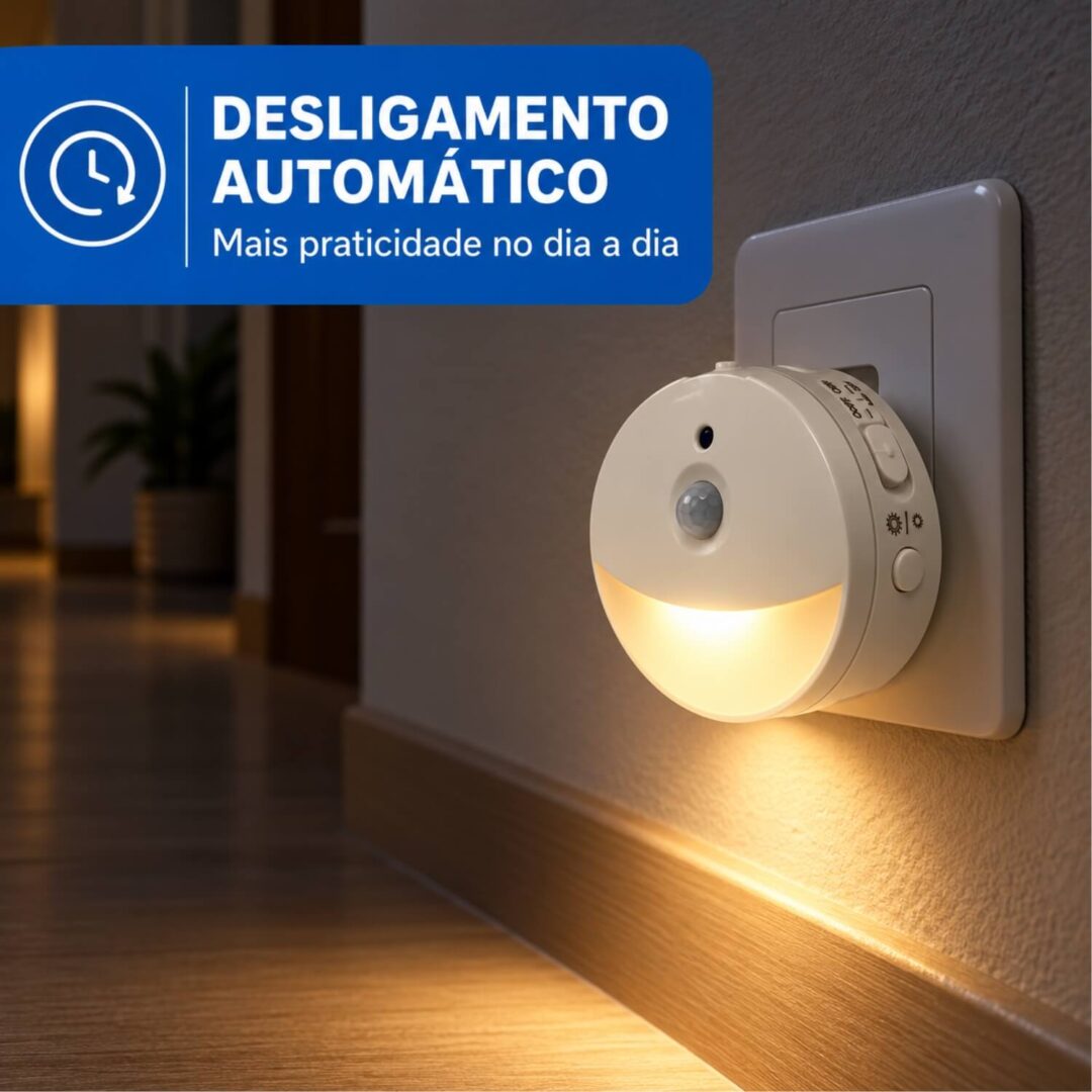 Sensor de Movimento Luz Noturna LED com Sensor - Imagem 6