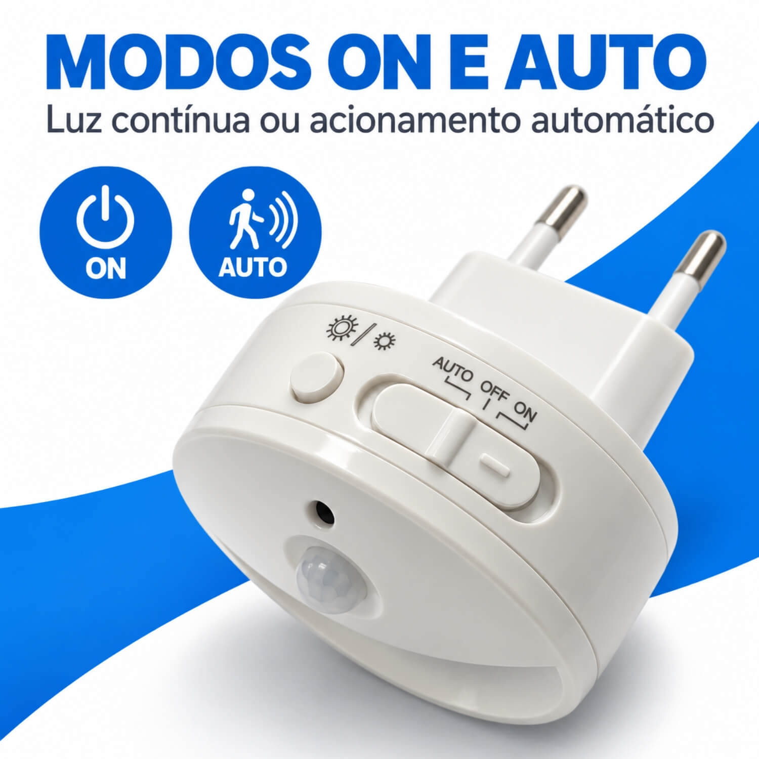 Sensor de Movimento Luz Noturna LED com Sensor - Imagem 5