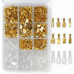 Kit 450 Conectores Elétricos com Isolamento Variados