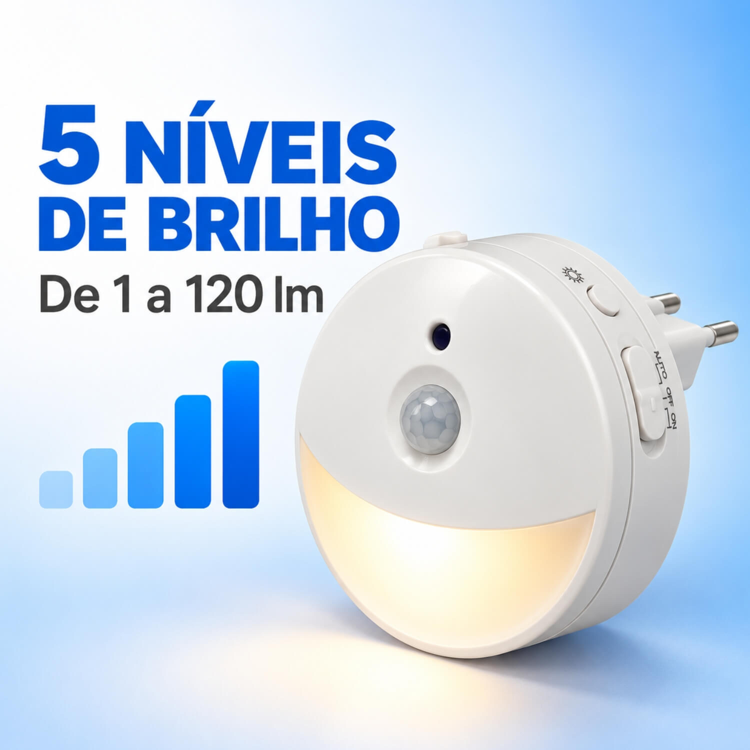 Sensor de Movimento Luz Noturna LED com Sensor - Imagem 4